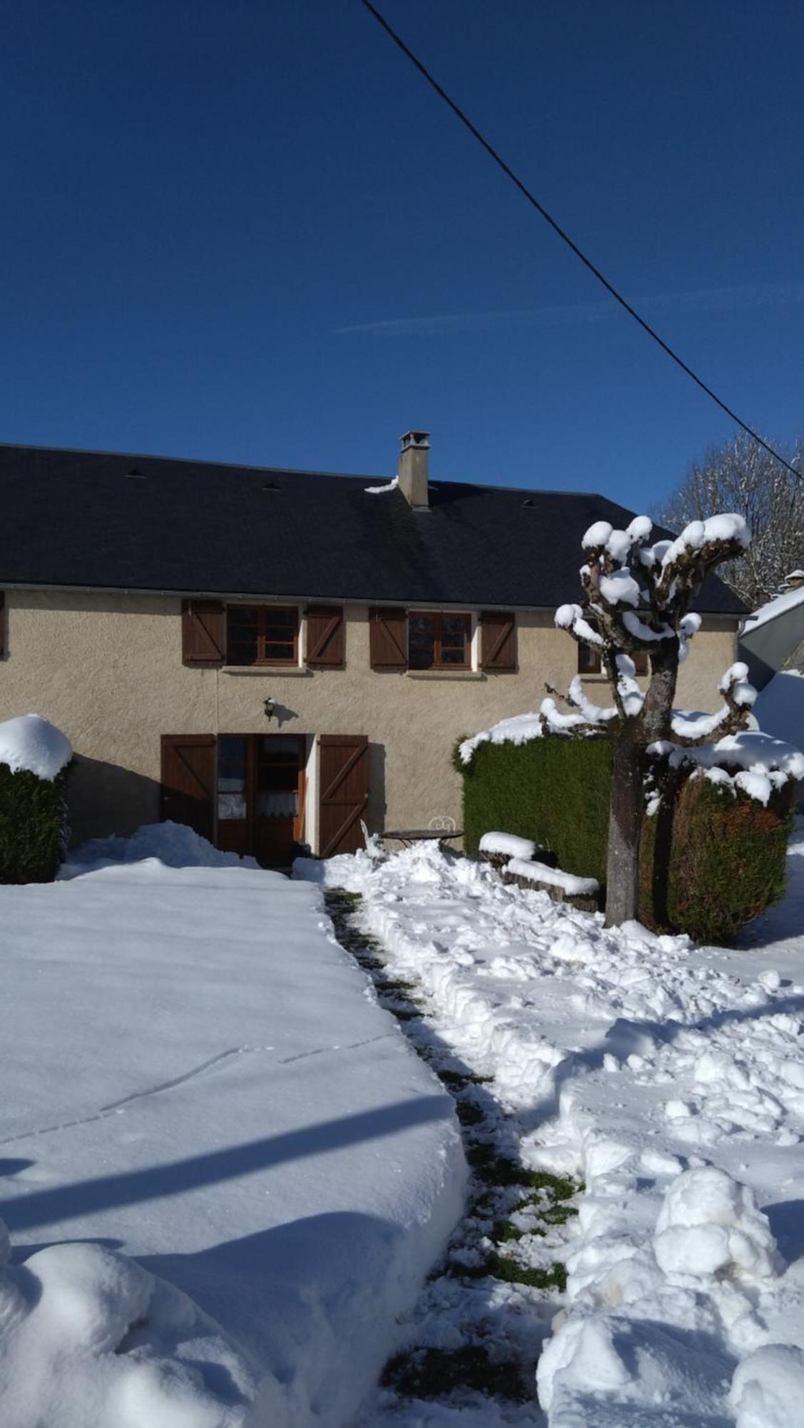 Gîte de la Séoube Campan Exterior foto
